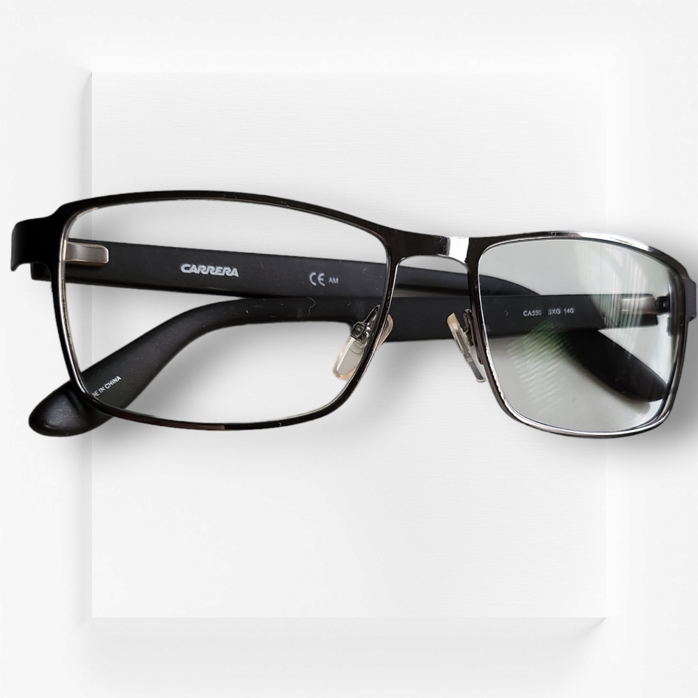 CARRERA CA5504 BXG Eyeglasses Frame Gunmetal/Brown - Picture 2 of 8